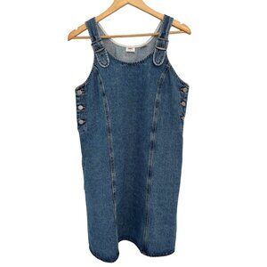 Levi's Aly Denim Jumper Dress, Medium Wash, Size Medium
